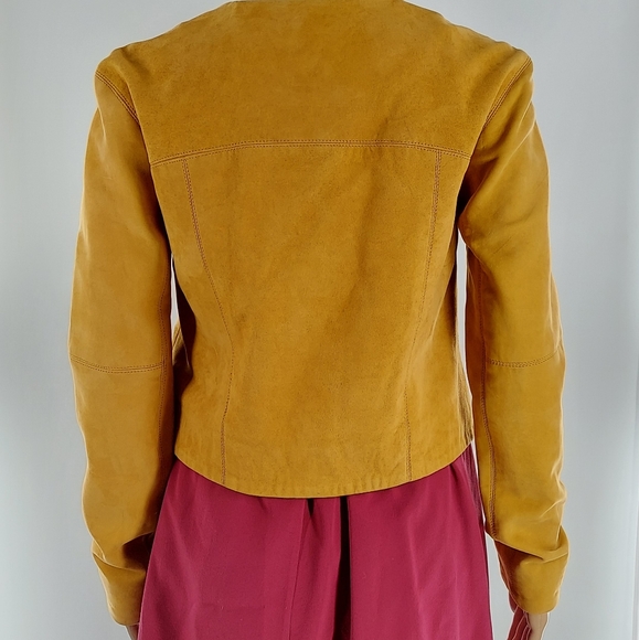 🌸Free People Suede Leather Jacket XS - Picture 3 of 11